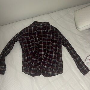 Murano Slim Fit plaid shirt